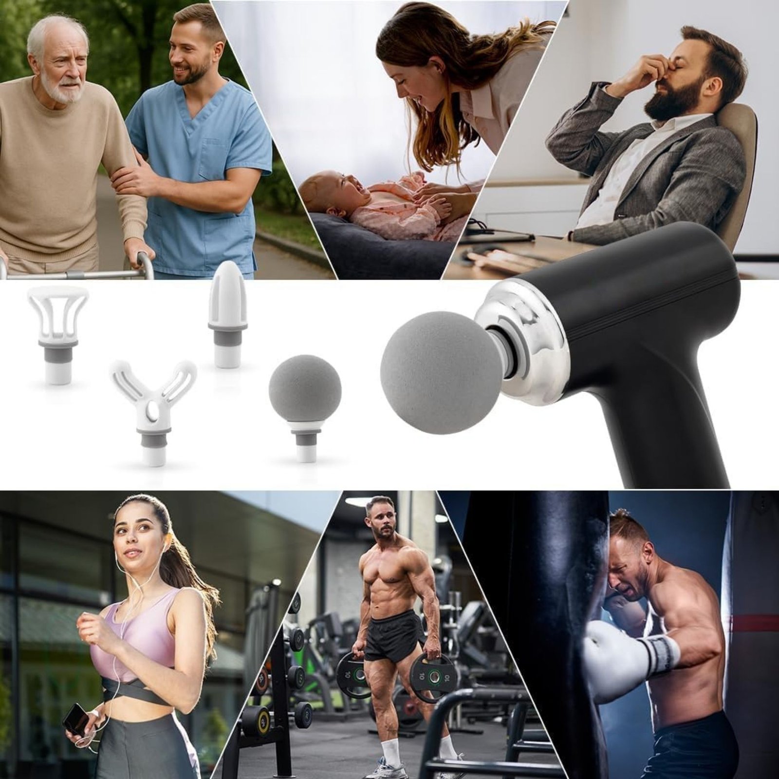 Mini Handheld Massage Gun - Image 3